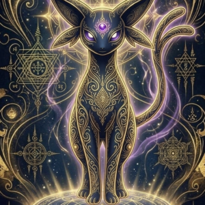 Espeon: The Astral Seer of the Morning Star