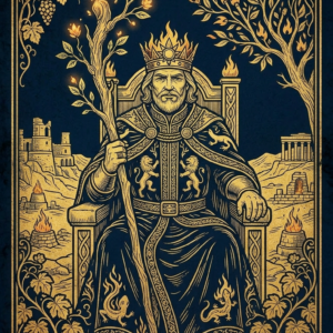 The King of Wands: The Solar Sovereign of Visionary Fire