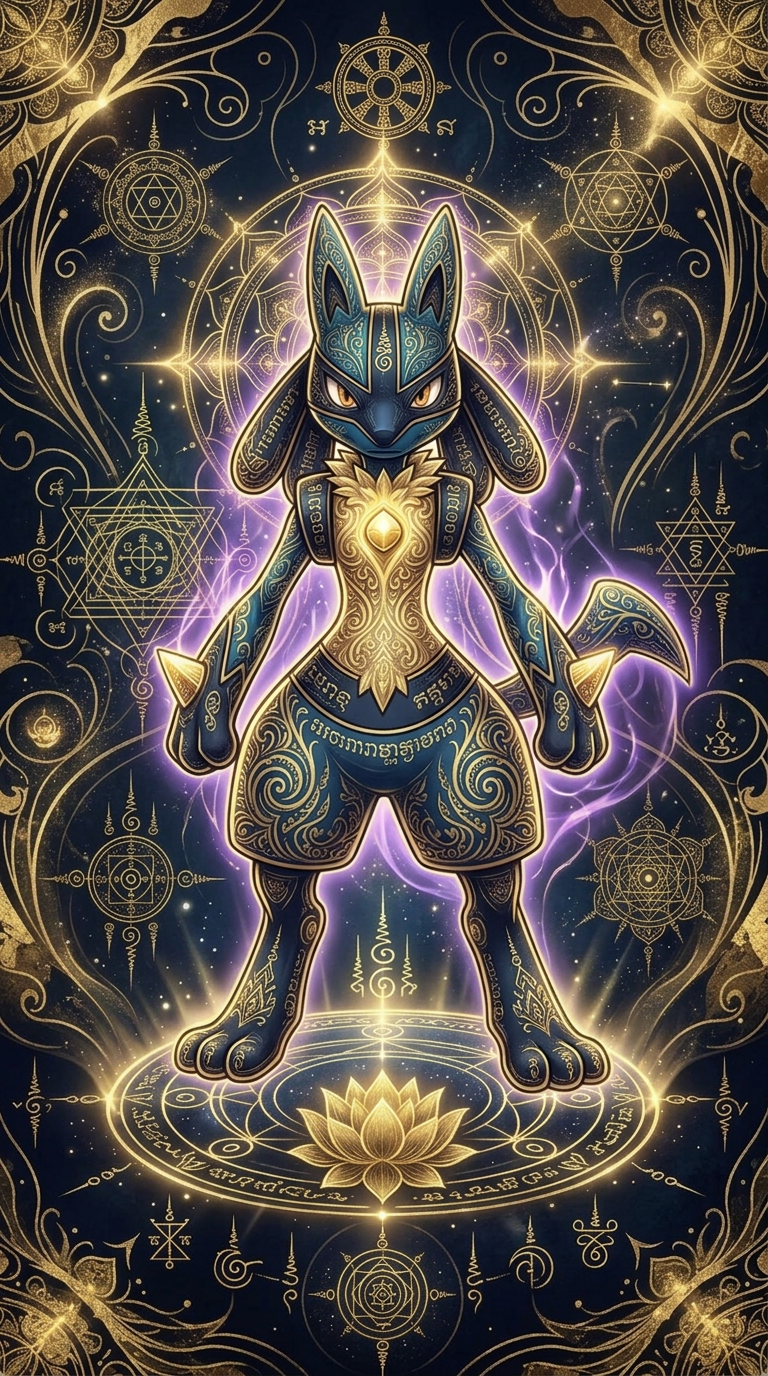 Lucario: The Aura Sovereign of Spiritual Insight