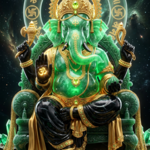 Majestic Emerald Guardian