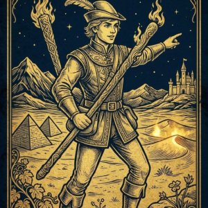 The Page of Wands: The Eager Messenger of the Golden Dawn