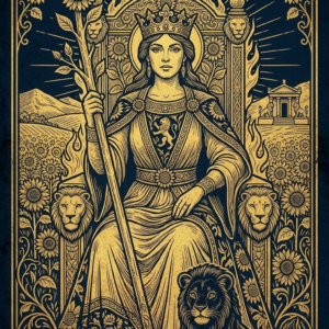 The Queen of Wands: The Radiant Enchantress of Self-Confidence