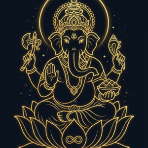 Solar Halo Ganesha