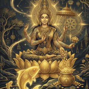 Goddess Lakshmi: The Golden Mother of Prosperity and Grace